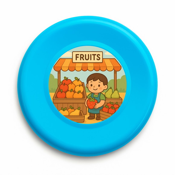 Disco de Arremesso Frisbee Feira de Frutas - Imagem 4