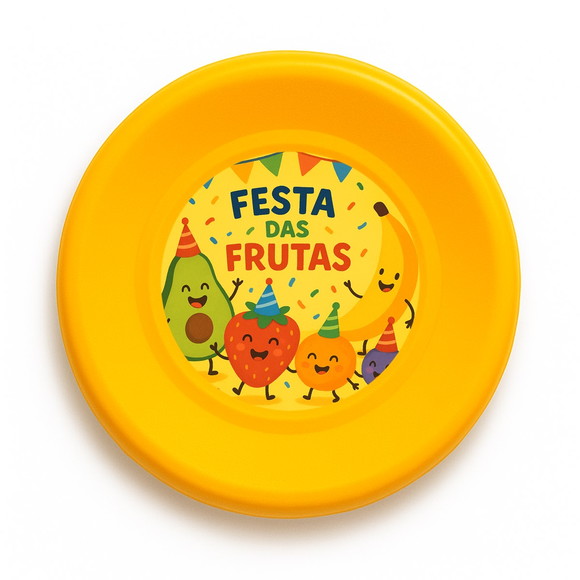 Disco de Arremesso Frisbee Festa das Frutas