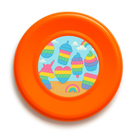 Disco de Arremesso Frisbee Fidget Toys - Imagem 2