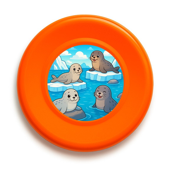 Disco de Arremesso Frisbee Focas - Imagem 2