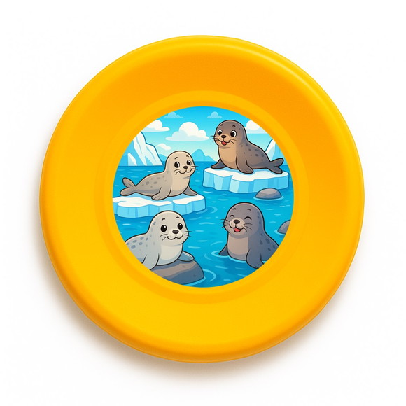 Disco de Arremesso Frisbee Focas