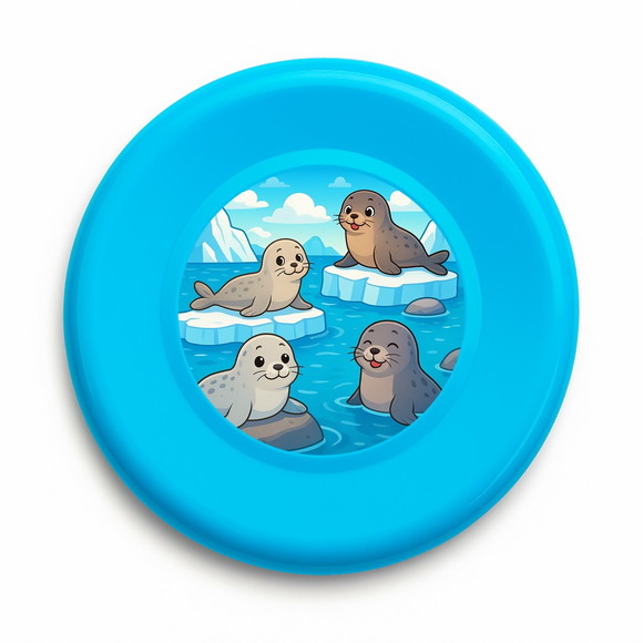 Disco de Arremesso Frisbee Focas - Imagem 4