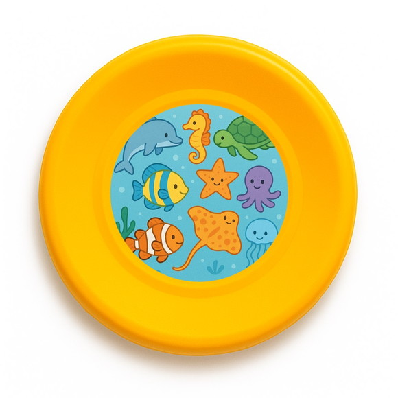 Disco de Arremesso Frisbee Fundo do Mar