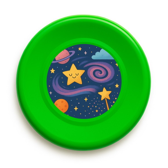 Disco de Arremesso Frisbee Galáxia Mágica - Imagem 5