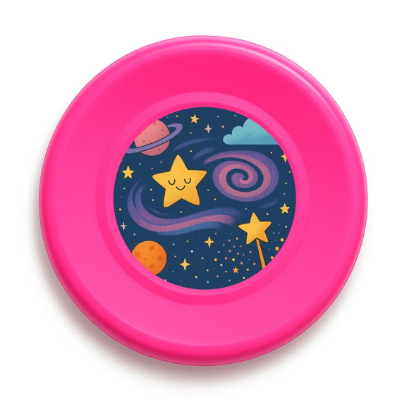 Disco de Arremesso Frisbee Galáxia Mágica - Imagem 3