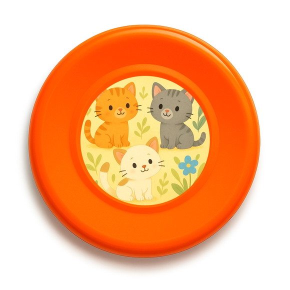 Disco de Arremesso Frisbee Gatinhos - Imagem 2