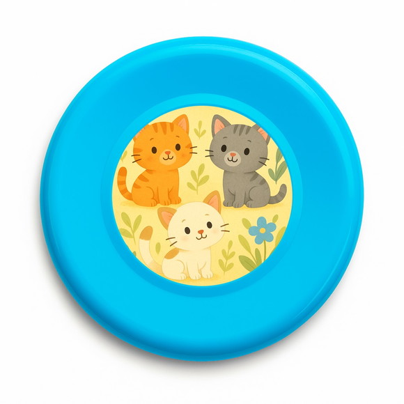 Disco de Arremesso Frisbee Gatinhos - Imagem 4
