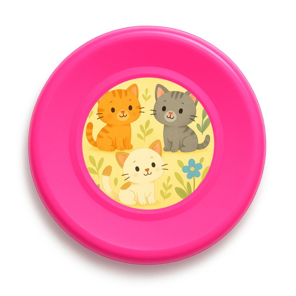 Disco de Arremesso Frisbee Gatinhos - Imagem 3