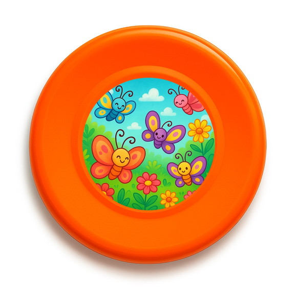 Disco de Arremesso Frisbee Jardim das Borboletas - Imagem 2