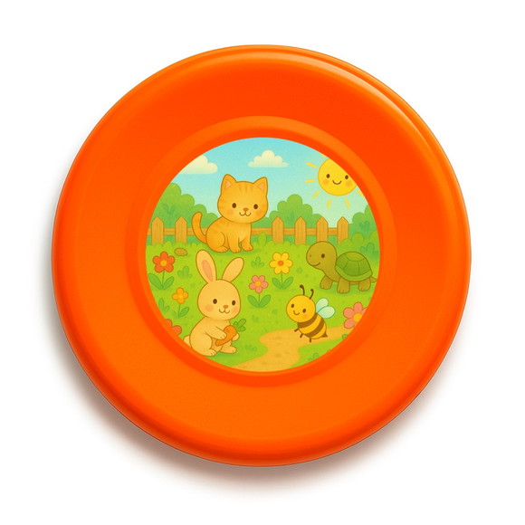 Disco de Arremesso Frisbee Jardim dos Bichinhos - Imagem 2
