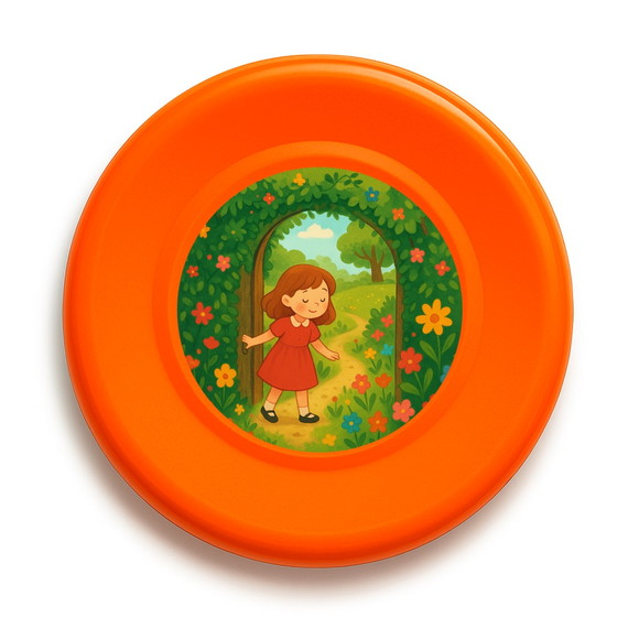 Disco de Arremesso Frisbee Jardim Secreto - Imagem 2