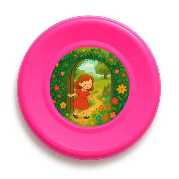 Disco de Arremesso Frisbee Jardim Secreto - Imagem 3