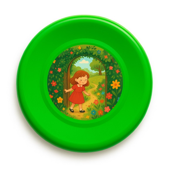Disco de Arremesso Frisbee Jardim Secreto - Imagem 5