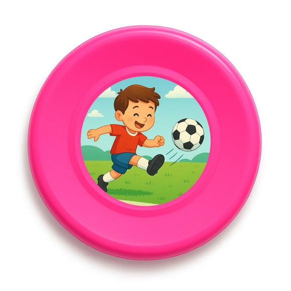 Disco de Arremesso Frisbee Jogador de Futebol - Imagem 3