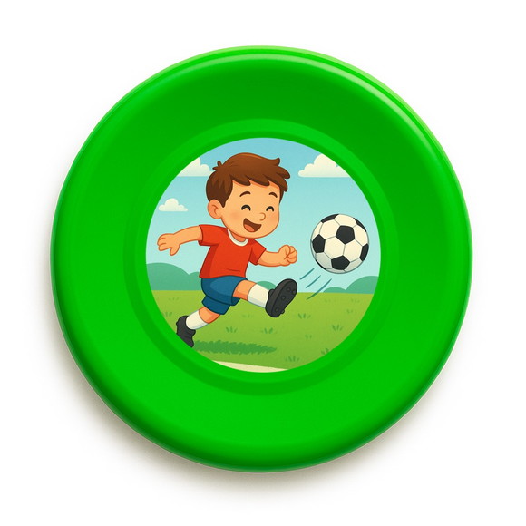 Disco de Arremesso Frisbee Jogador de Futebol - Imagem 5
