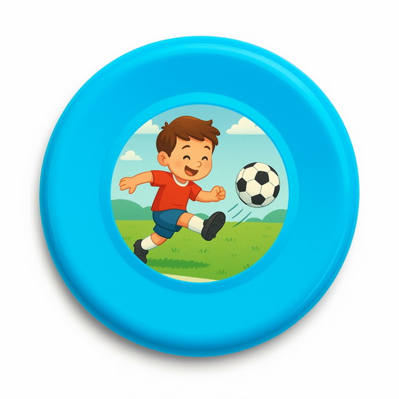Disco de Arremesso Frisbee Jogador de Futebol - Imagem 4