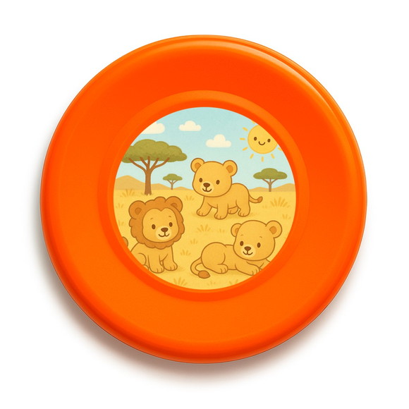 Disco de Arremesso Frisbee Leãozinhos - Imagem 2