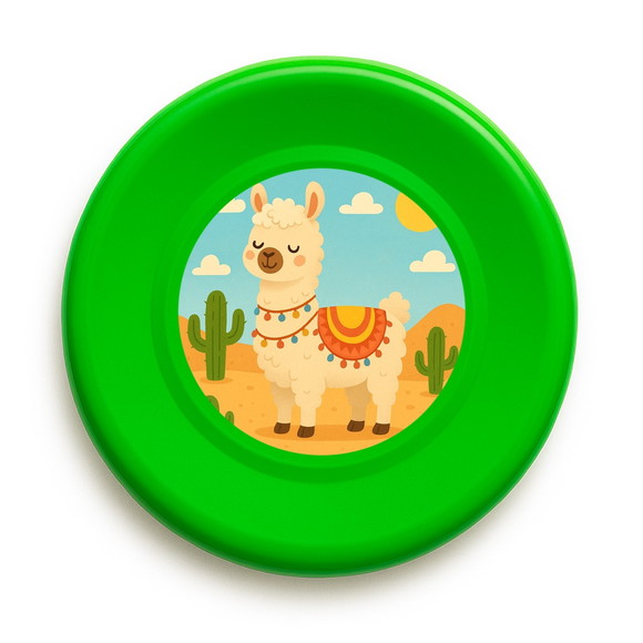 Disco de Arremesso Frisbee Lhama - Imagem 5