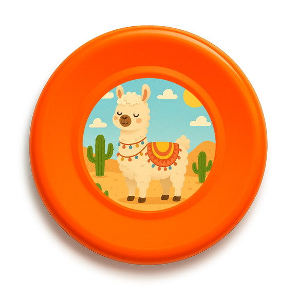Disco de Arremesso Frisbee Lhama - Imagem 2