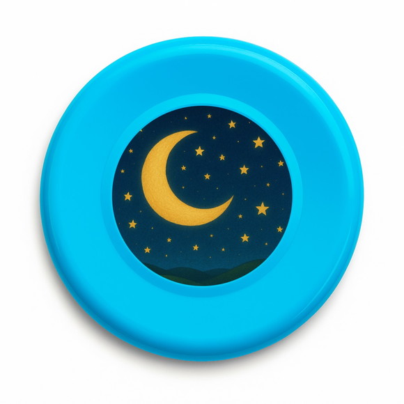 Disco de Arremesso Frisbee Lua e Estrelas - Imagem 4