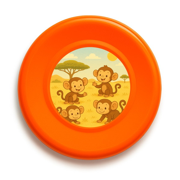 Disco de Arremesso Frisbee Macaquinhos - Imagem 2