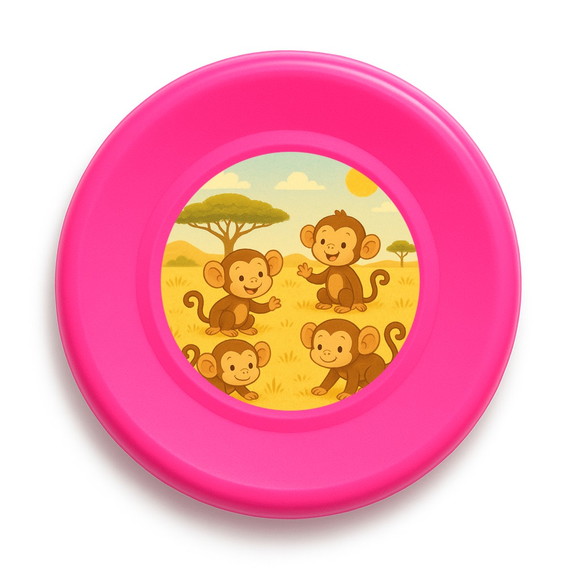 Disco de Arremesso Frisbee Macaquinhos - Imagem 3