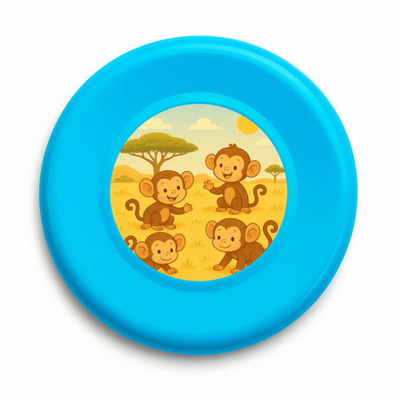 Disco de Arremesso Frisbee Macaquinhos - Imagem 4