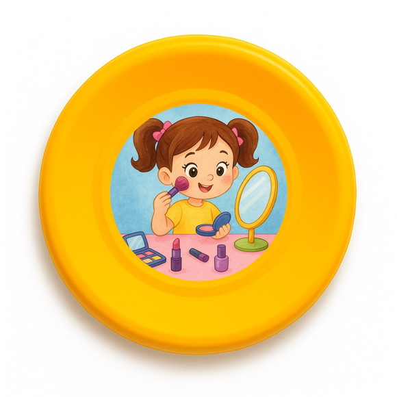 Disco de Arremesso Frisbee Maquiagem