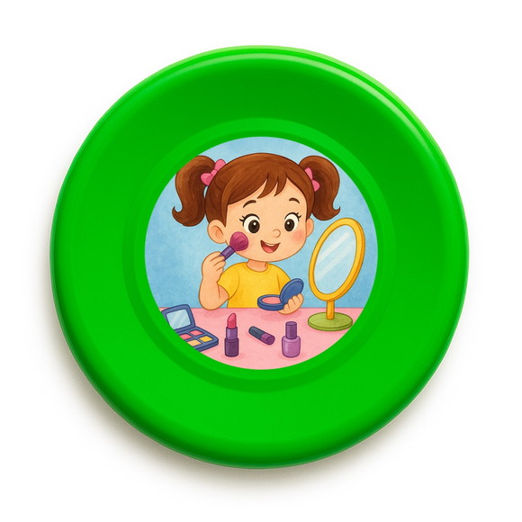 Disco de Arremesso Frisbee Maquiagem - Imagem 5