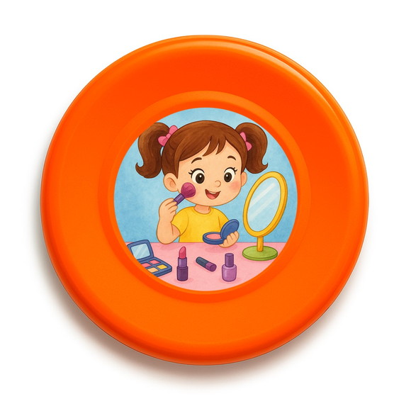 Disco de Arremesso Frisbee Maquiagem - Imagem 2