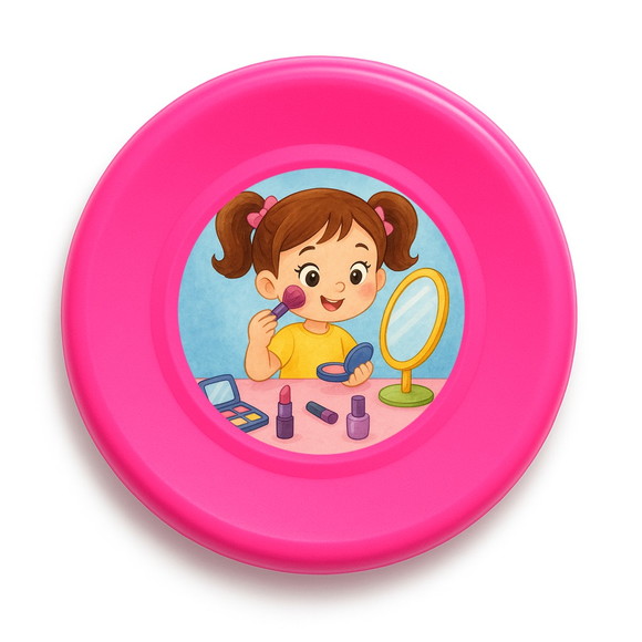 Disco de Arremesso Frisbee Maquiagem - Imagem 3