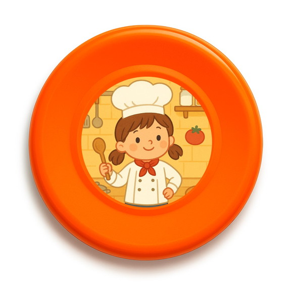 Disco de Arremesso Frisbee Mini Chefe Menina - Imagem 2