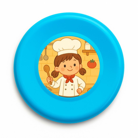 Disco de Arremesso Frisbee Mini Chefe Menina - Imagem 4