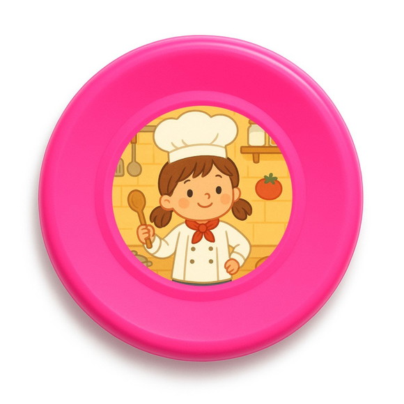 Disco de Arremesso Frisbee Mini Chefe Menina - Imagem 3