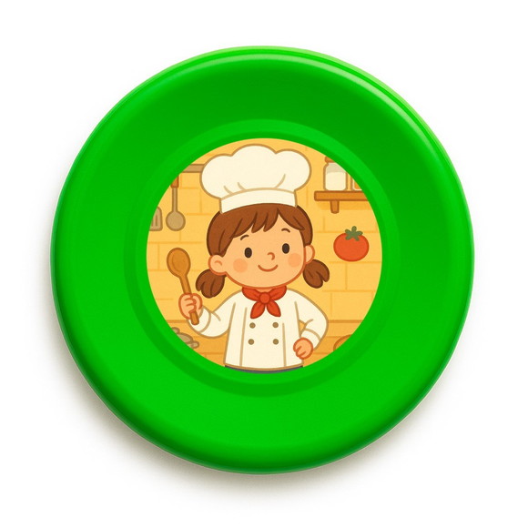 Disco de Arremesso Frisbee Mini Chefe Menina - Imagem 5