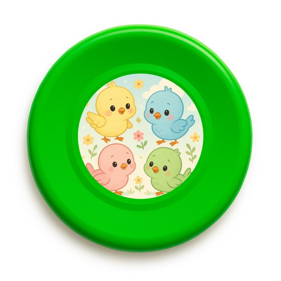 Disco de Arremesso Frisbee Passarinhos Baby - Imagem 5