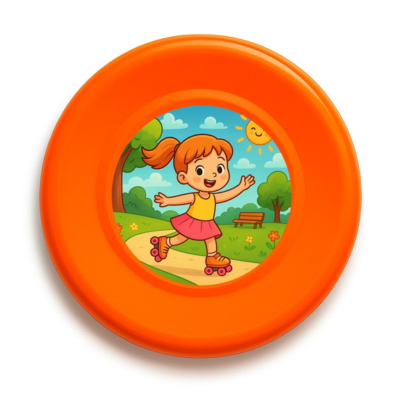 Disco de Arremesso Frisbee Patins - Imagem 2