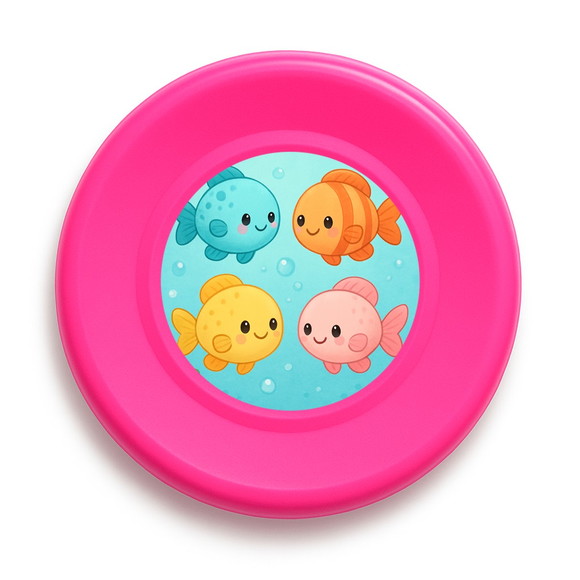 Disco de Arremesso Frisbee Peixinhos Baby - Imagem 3