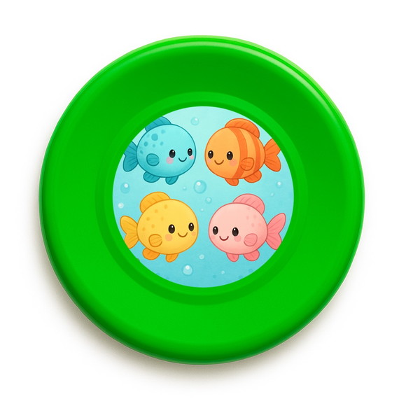 Disco de Arremesso Frisbee Peixinhos Baby - Imagem 5