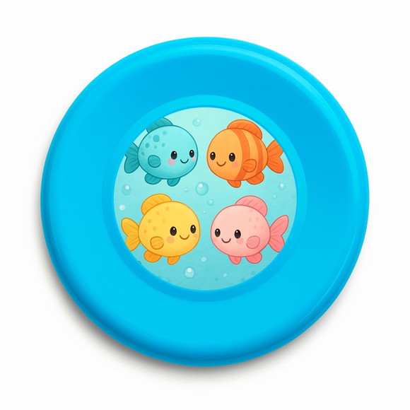 Disco de Arremesso Frisbee Peixinhos Baby - Imagem 4