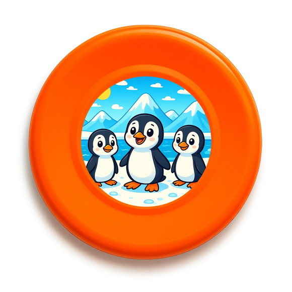 Disco de Arremesso Frisbee Pinguins - Imagem 2