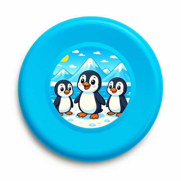 Disco de Arremesso Frisbee Pinguins - Imagem 4