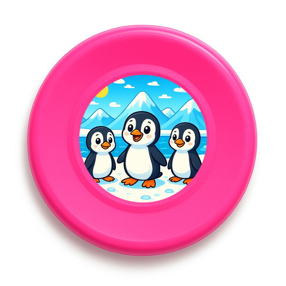 Disco de Arremesso Frisbee Pinguins - Imagem 3