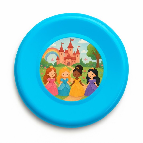 Disco de Arremesso Frisbee Princesas Encantadas - Imagem 4
