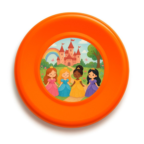 Disco de Arremesso Frisbee Princesas Encantadas - Imagem 2