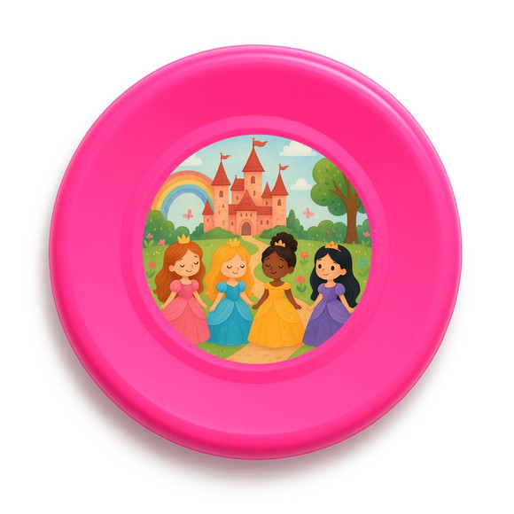 Disco de Arremesso Frisbee Princesas Encantadas - Imagem 3