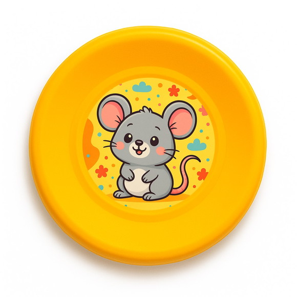 Disco de Arremesso Frisbee Ratinho Fofo