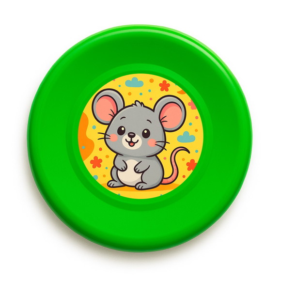 Disco de Arremesso Frisbee Ratinho Fofo - Imagem 5