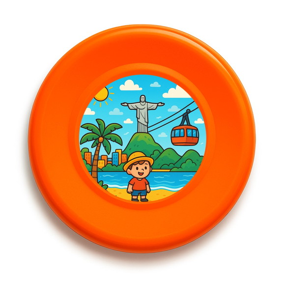 Disco de Arremesso Frisbee Rio de Janeiro - Imagem 2