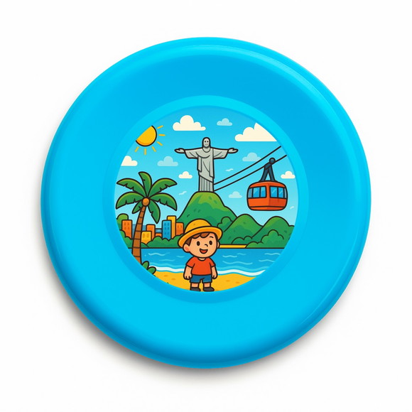 Disco de Arremesso Frisbee Rio de Janeiro - Imagem 4